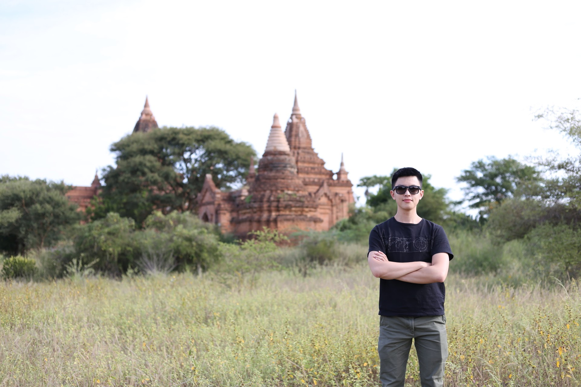 Photo of me in Bagan